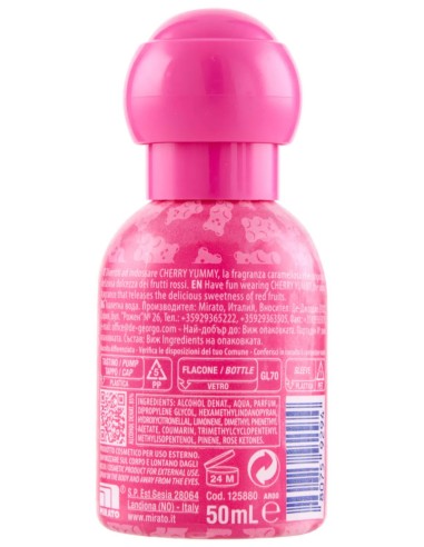 Malizia Bon Bons Eau De Toilette Natural Vapo 50ml - Cherry Yummy